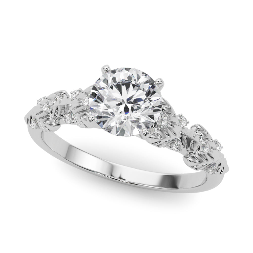 Diamond Accented Engagement Setting
