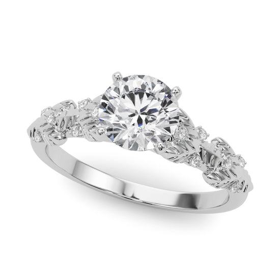 Diamond Accented Engagement Setting